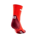 Chaussettes de compression homme CEP  Ultralight Lava/Dark Red