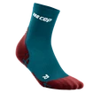 Chaussettes de compression homme CEP  Ultralight Petrol/Dark Red