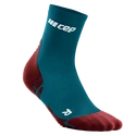 Chaussettes de compression homme CEP  Ultralight Petrol/Dark Red