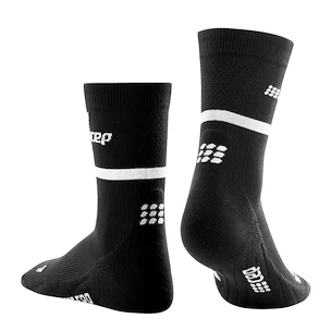 Chaussettes de compression pour femme CEP  Mid Cut Black
