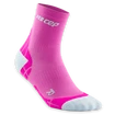 Chaussettes de compression pour femme CEP  Ultralight Pink/Light Grey