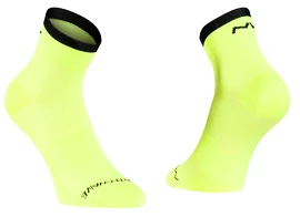 Chaussettes de cyclisme NorthWave Origin Mid Yellow Fluo/Black