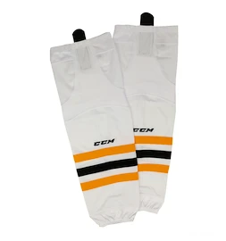 Chaussettes de hockey CCM SX8000 Pittsburgh Penguins White Senior