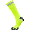 Chaussettes Endurance  Torent Reflective Mid Lenght Running Sock Safety Yellow