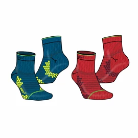 Chaussettes Inov-8 Trailfly Sock Mid Blue/Red