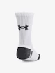 Chaussettes pour enfant Under Armour  Performance Cotton 3p Mid-WHT