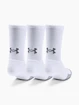 Chaussettes pour enfant Under Armour  Youth Crew-WHT