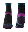 Chaussettes pour femme Bridgedale  Trail Run Lightweight T2 Merino Sport ¾ Crew Damson