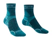 Chaussettes pour femme Bridgedale  Trail Run Lightweight T2 Merino Sport ¾ Crew Teal