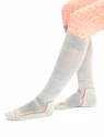 Chaussettes pour femme Icebreaker  Ski+ Ultralight OTC Blizzard Heather/Flash/Snow