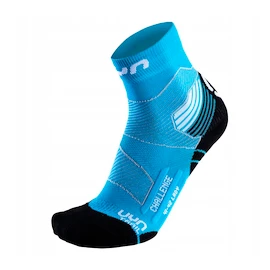 Chaussettes pour femme UYN Run Trail Challenge turquoise/white