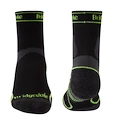 Chaussettes pour homme Bridgedale  Trail Run Lightweight T2 Merino Sport ¾ Crew Black