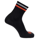 Chaussettes Salomon  Sonic Quarter Black/Poppy Red