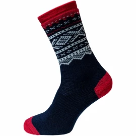 Chaussettes Ulvang Marius New Navy/Ulvang Red