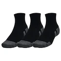 Chaussettes Under Armour  Performance Cotton 3p Qtr-BLK