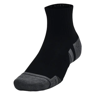 Chaussettes Under Armour  Performance Cotton 3p Qtr-BLK