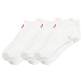 Chaussettes Wilson Ankle Tab Sock 3 Pack Bright White
