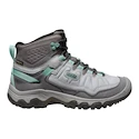 Chaussures d'extérieur pour femme Keen TARGHEE IV MID WP Alloy/Granite green  US 6,5