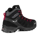 Chaussures d'extérieur pour femme Salewa  WS Alp Mate Mid PTX Black Out/Virtual Pink