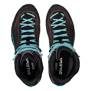 Chaussures d'extérieur pour femme Salewa  WS MTN Trainer Mid GTX Magnet/Viridian Green  UK 8