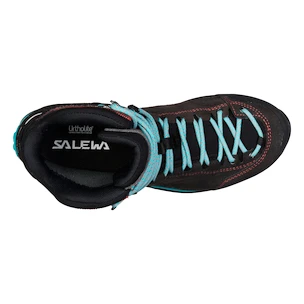 Chaussures d'extérieur pour femme Salewa  WS MTN Trainer Mid GTX Magnet/Viridian Green  UK 8