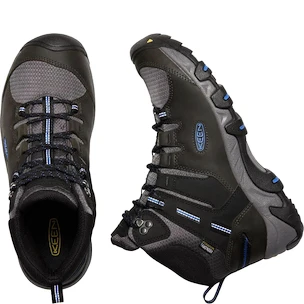 Chaussures d'extérieur pour homme Keen Steens Mid Wp M-Magnet/Sky Divr  US 10,5