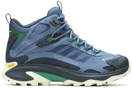 Chaussures d'extérieur pour homme Merrell Moab Speed 2 Mid Gtx Steel Blue