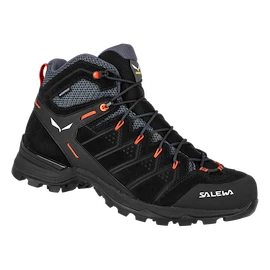 Chaussures d'extérieur pour homme Salewa MS Alp Mate Mid PTX Ombre Black Out/Fluo Orange