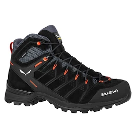 Chaussures d'extérieur pour homme Salewa MS Alp Mate Mid PTX Ombre Black Out/Fluo Orange