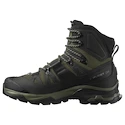Chaussures d'extérieur pour homme Salomon Quest 4 Gore-Tex Olive Night/Peat/Safari