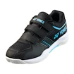 Chaussures d'intérieur pour enfants Yonex  Strider Flow JR Belt Black/Blue