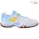 Chaussures d'intérieur pour femme Babolat  Shadow Spirit Women White/Light Blue