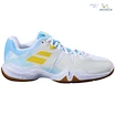 Chaussures d'intérieur pour femme Babolat  Shadow Spirit Women White/Light Blue