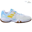 Chaussures d'intérieur pour femme Babolat  Shadow Spirit Women White/Light Blue