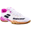 Chaussures d'intérieur pour femme Babolat  Shadow Tour White/Pink