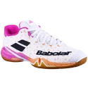 Chaussures d'intérieur pour femme Babolat  Shadow Tour White/Pink