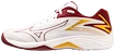 Chaussures d'intérieur pour femme Mizuno  Thunder Blade Z White/Cabernet