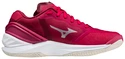 Chaussures d'intérieur pour femme Mizuno  Wave Stealth Neo Persian Red White