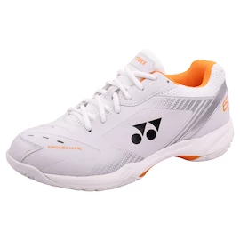 Chaussures d'intérieur pour femme Yonex Power Cushion 65 X3 White/Orange