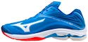 Chaussures d'intérieur pour homme Mizuno  Wave Lightning Z6 French Blue White