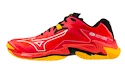 Chaussures d'intérieur pour homme Mizuno  WAVE LIGHTNING Z8 Radiant Red/White/Carrot Curl