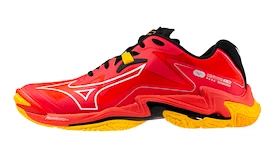 Chaussures d'intérieur pour homme Mizuno WAVE LIGHTNING Z8 Radiant Red/White/Carrot Curl