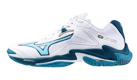 Chaussures d'intérieur pour homme Mizuno WAVE LIGHTNING Z8 White/Sailor Blue/Silver