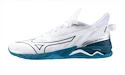 Chaussures d'intérieur pour homme Mizuno  WAVE MIRAGE 5 White/Sailor Blue/Silver