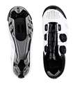 Chaussures de cyclisme sur route pour femme Force  MTB Points White/Black