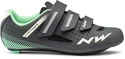 Chaussures de cyclisme sur route pour femme NorthWave  Core Wmn gray/green