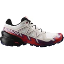 Chaussures de jogging pour femme Salomon  Speedcross 6 W White/Sparkling Grape FW22