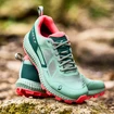 Chaussures de jogging pour femme Scott  Supertrac 3 GTX Frost Green/Coral Pink