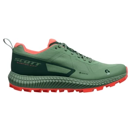 Chaussures de jogging pour femme Scott Supertrac 3 GTX Frost Green/Coral Pink