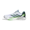Chaussures de padel pour hommes adidas  Crazyquick Padel Shoes Cloud White/Aurora Ivy